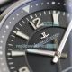 Swiss Replica Jaeger LeCoultre Polaris Watch SS Black Dial Black Leather Strap (3)_th.jpg
